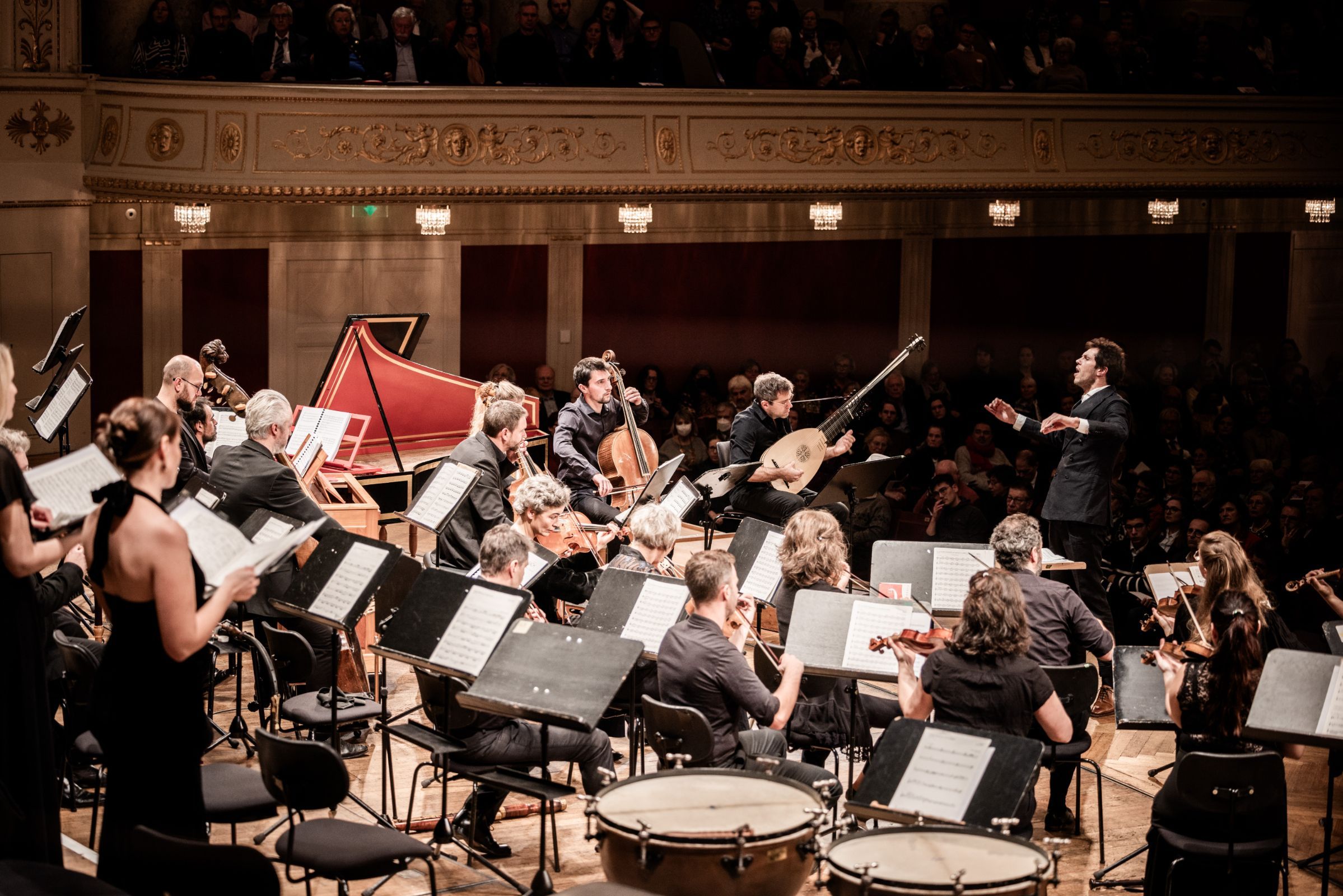 Raphaël Pichon dirigiert das Ensemble Pygmalion im Wiener Konzerthaus &copy; Julia Wesely