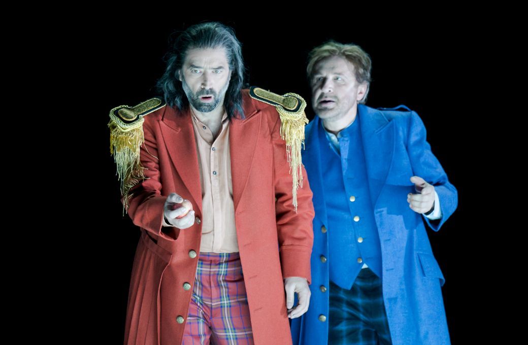 Wilfried Zelinka (Banco) und Mikołaj Zalasiński (Macbeth) &copy; Werner Kmetitsch