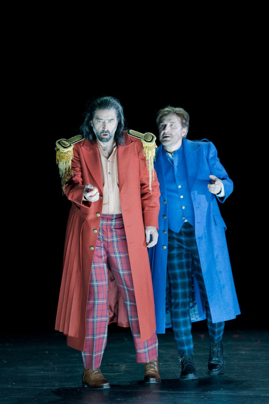 Wilfried Zelinka (Banco) und Mikołaj Zalasiński (Macbeth) &copy; Werner Kmetitsch