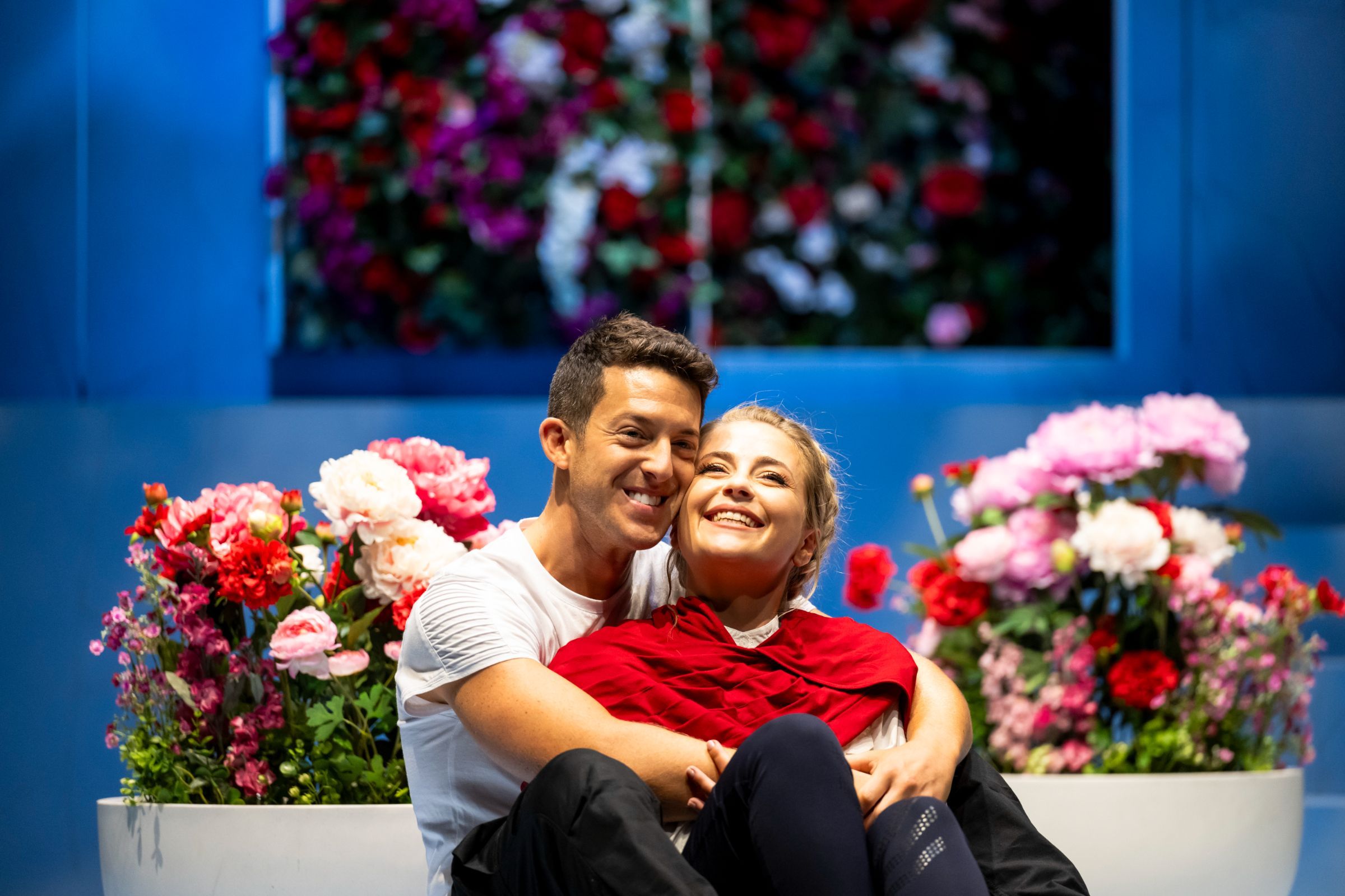 Jake Arditti (Rinaldo) and Alexandra Oomens (Almirena) &copy; Cassandra Hannagan