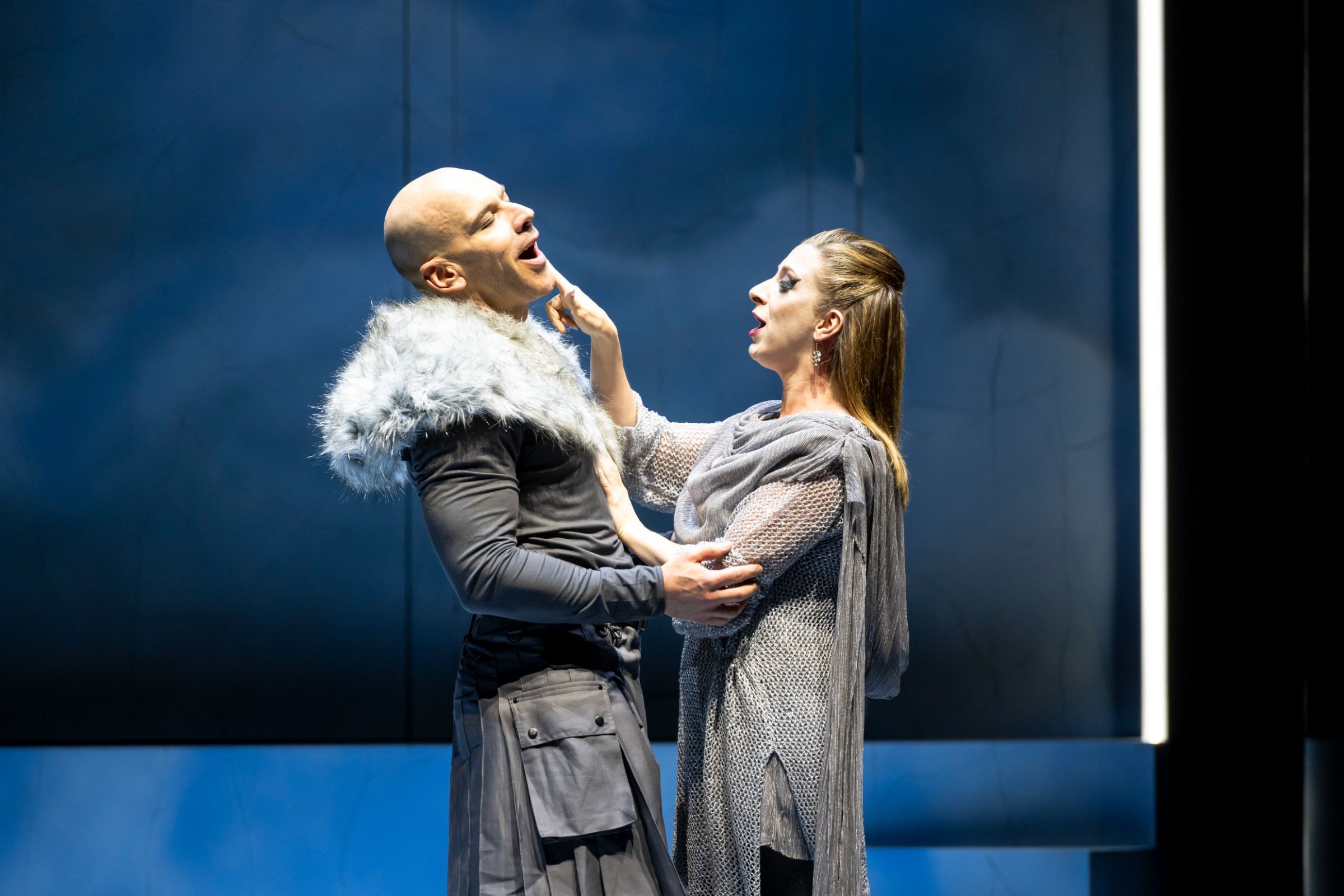 Adrian Tamburini (Argante) and Emma Pearson (Armida) &copy; Cassandra Hannagan