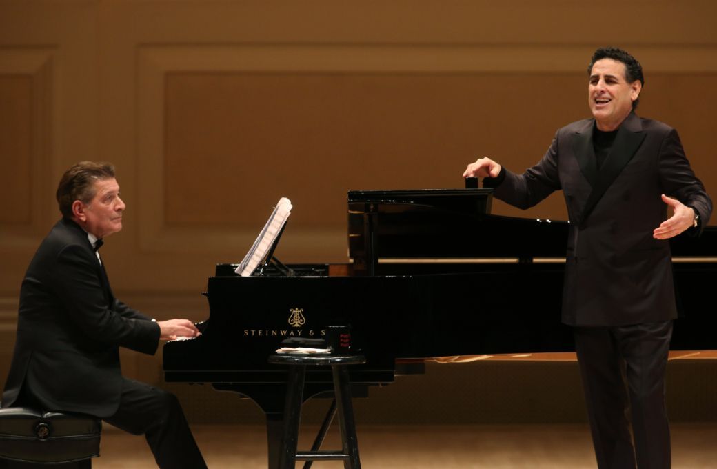 Vincenzo Scalera and Juan Diego Fl&oacute;rez &copy; Steve J Sherman