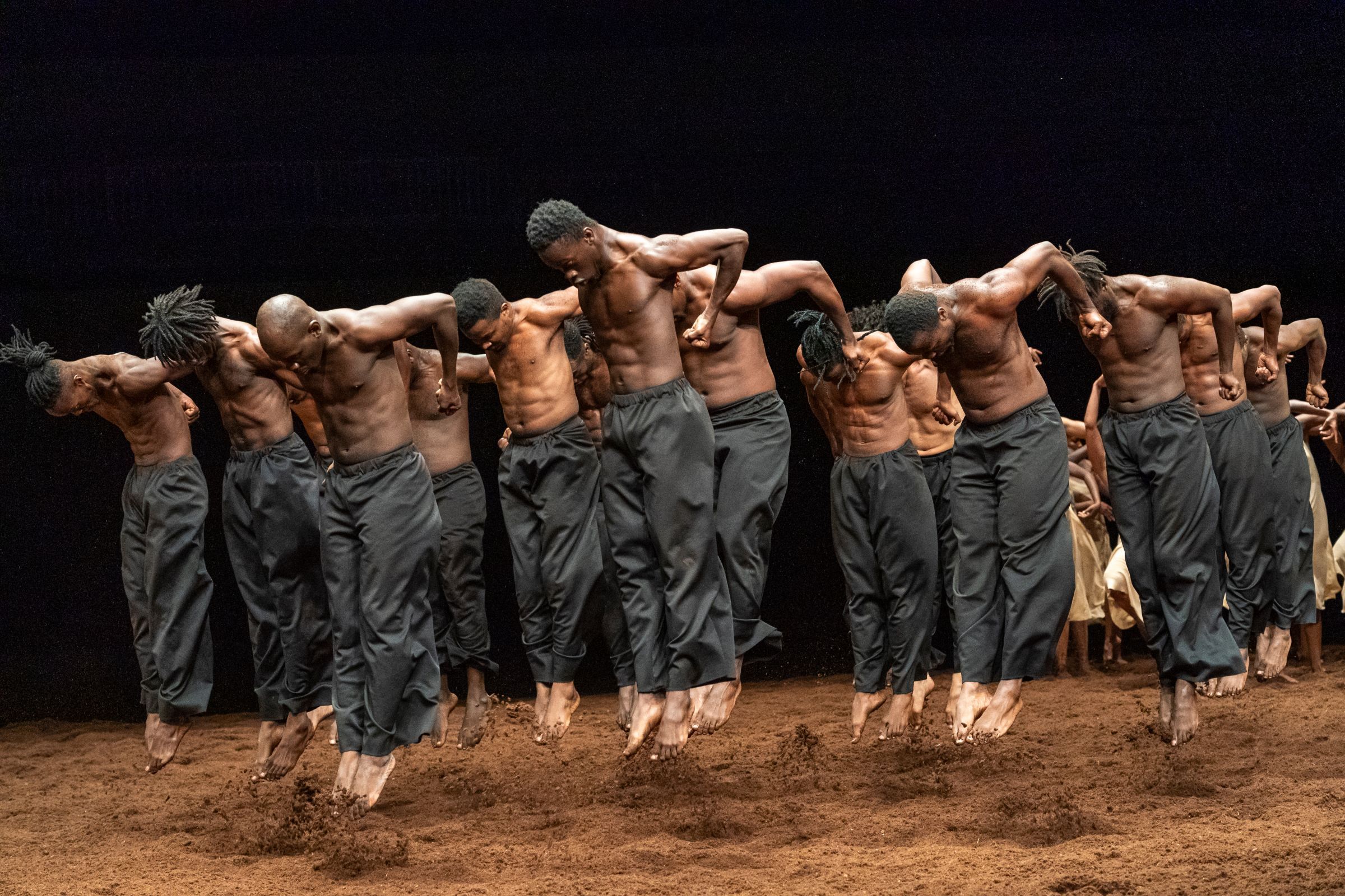 École des Sables in Pina Bausch's <i>The Rite of Spring</i> &copy; Stephanie Berger