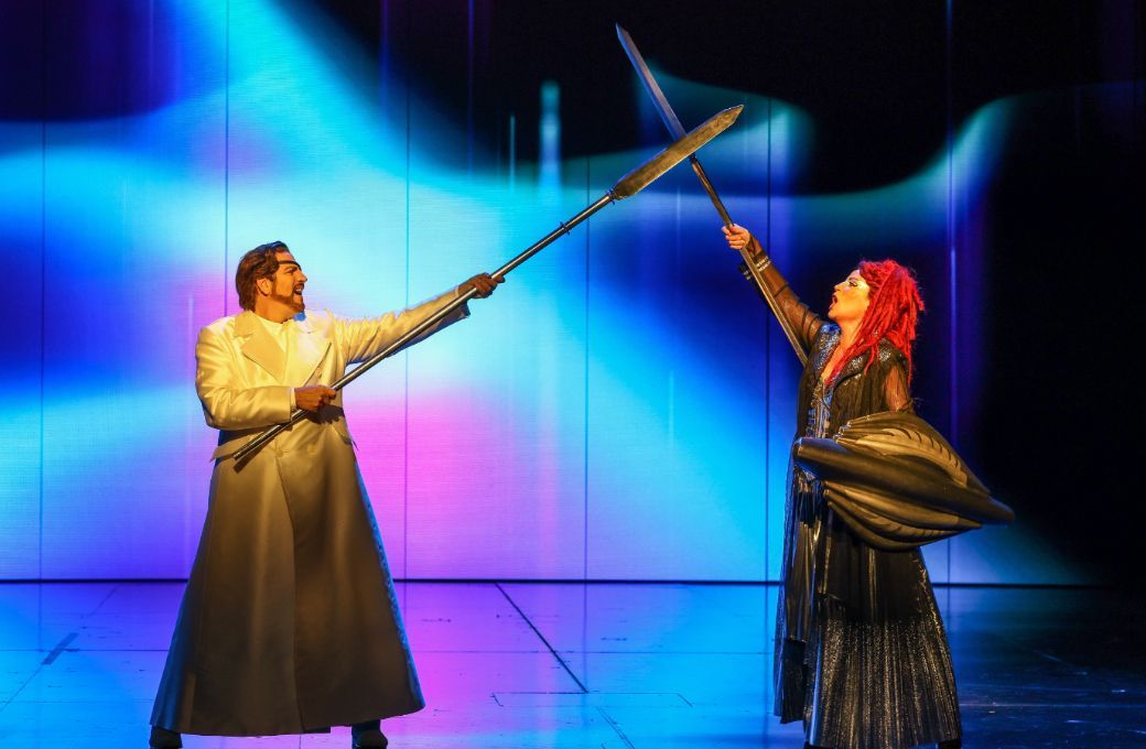 Daniel Sumegi (Wotan) and Lise Lindstrom (Br&uuml;nnhilde) &copy; Wallis Media