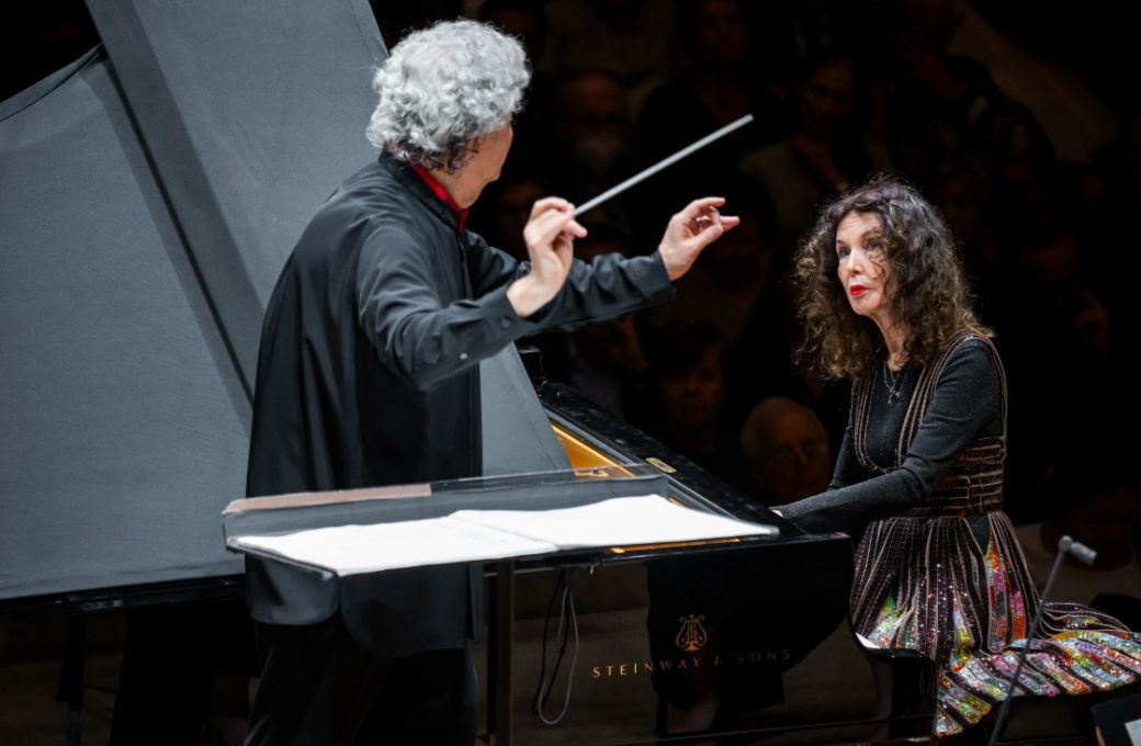 Semyon Bychkov and Katia Labéque &copy; Chris Lee