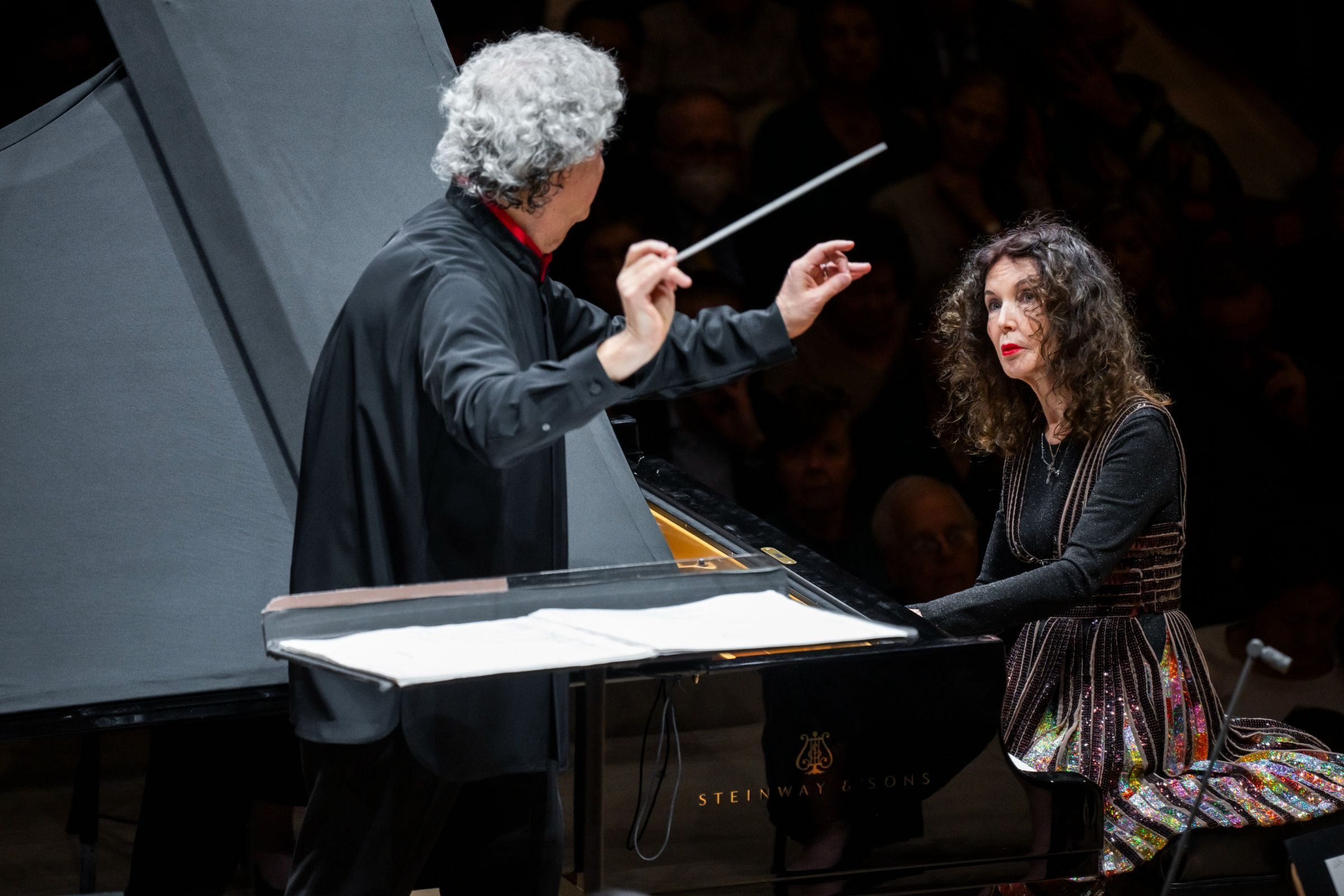 Semyon Bychkov and Katia Labéque &copy; Chris Lee