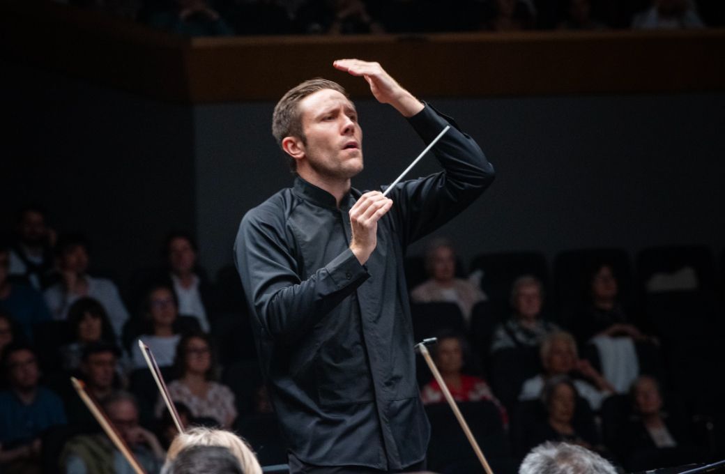 Roberto González-Monjas al frente de la Orquesta Sinfónica de Galicia © Orquesta Sinfónica de Galicia