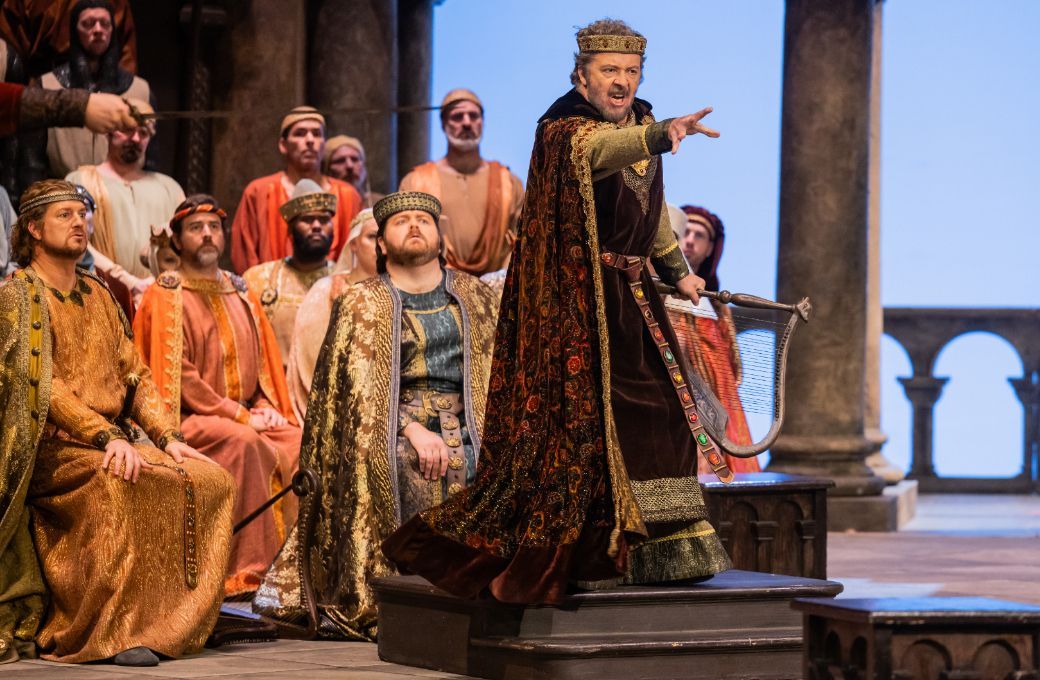 Christian Gerhaher (Wolfram) &copy; Evan Zimmerman | Met Opera