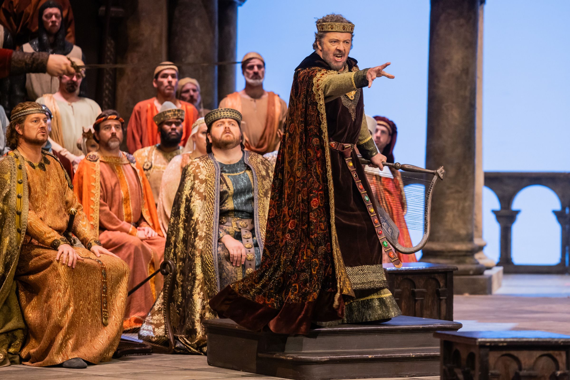 Christian Gerhaher (Wolfram) &copy; Evan Zimmerman | Met Opera