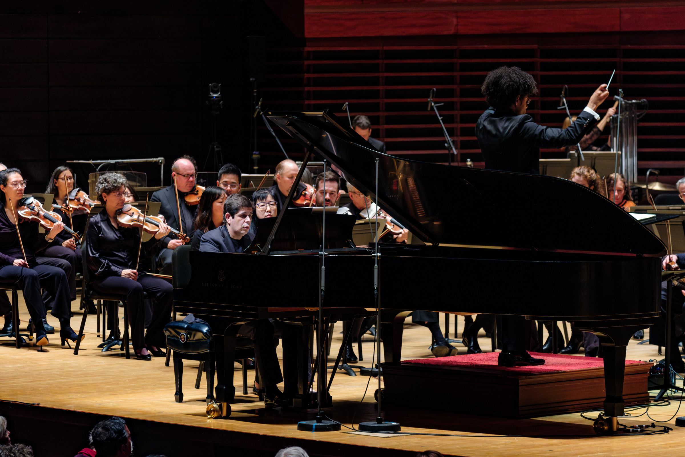 Javier Perianes and the Philadelphia Orchestra &copy; Jeff Fusco