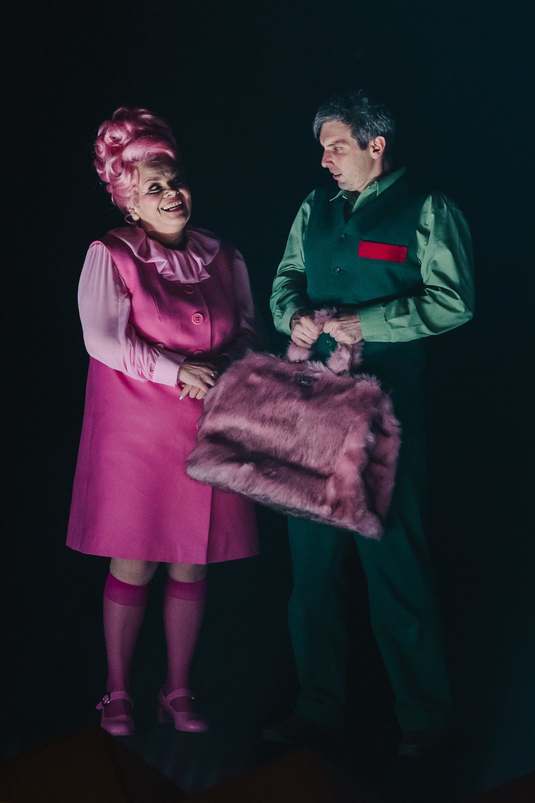 Tünde Szabóki (Tünde) and Zsolt Haja (Valuska) © Attila Nagy | Hungarian State Opera