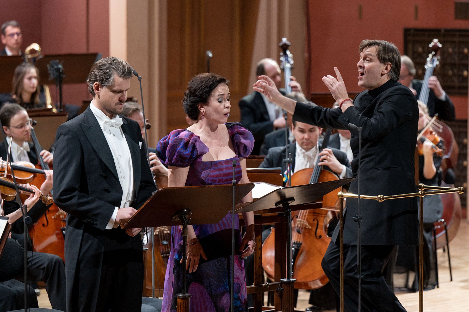 Peter Kellner, Simona Šaturová and Tomáš Netopil &copy; Petr Kadlec
