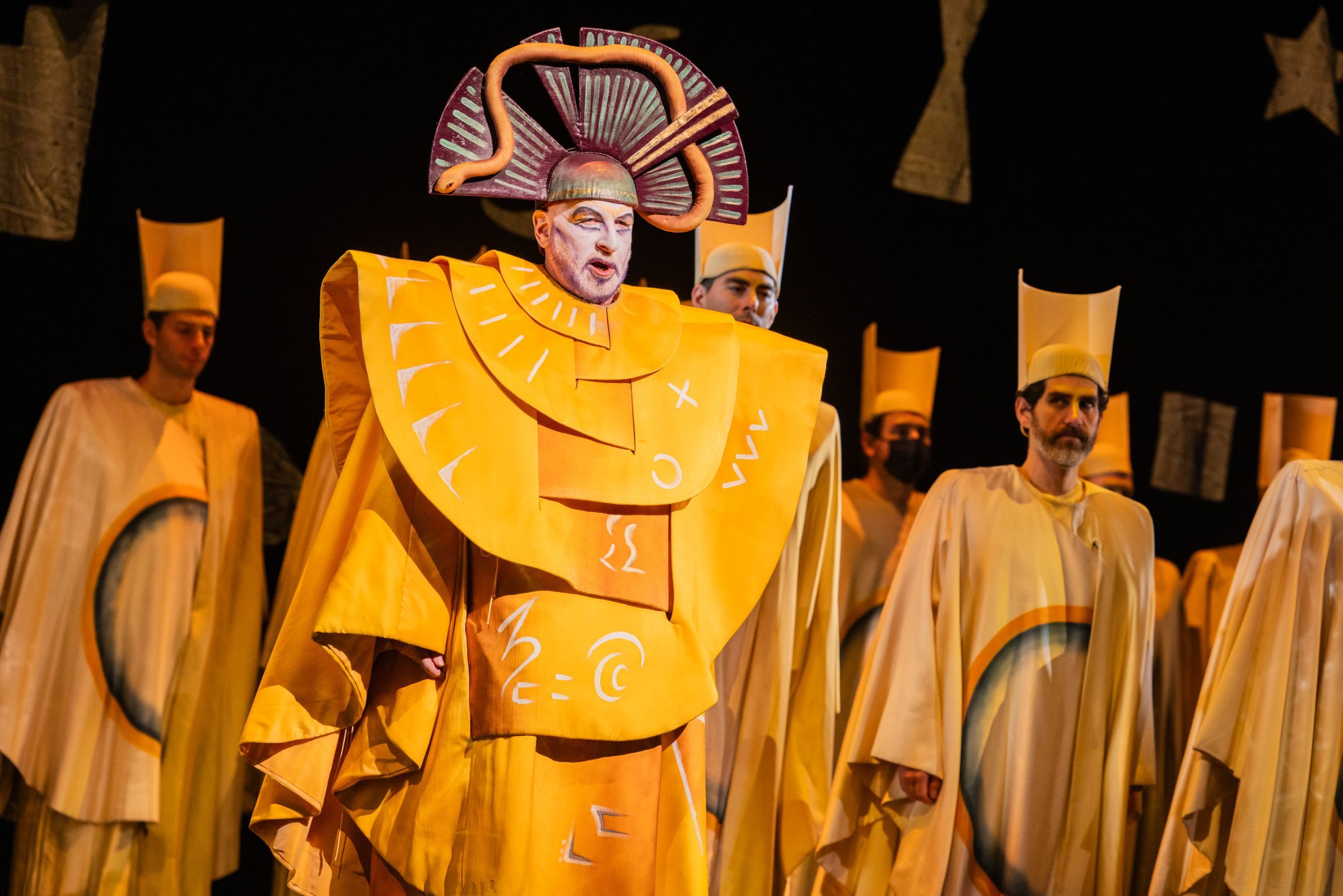 Brindley Sherratt (Sarastro) &copy; Evan Zimmerman | Met Opera
