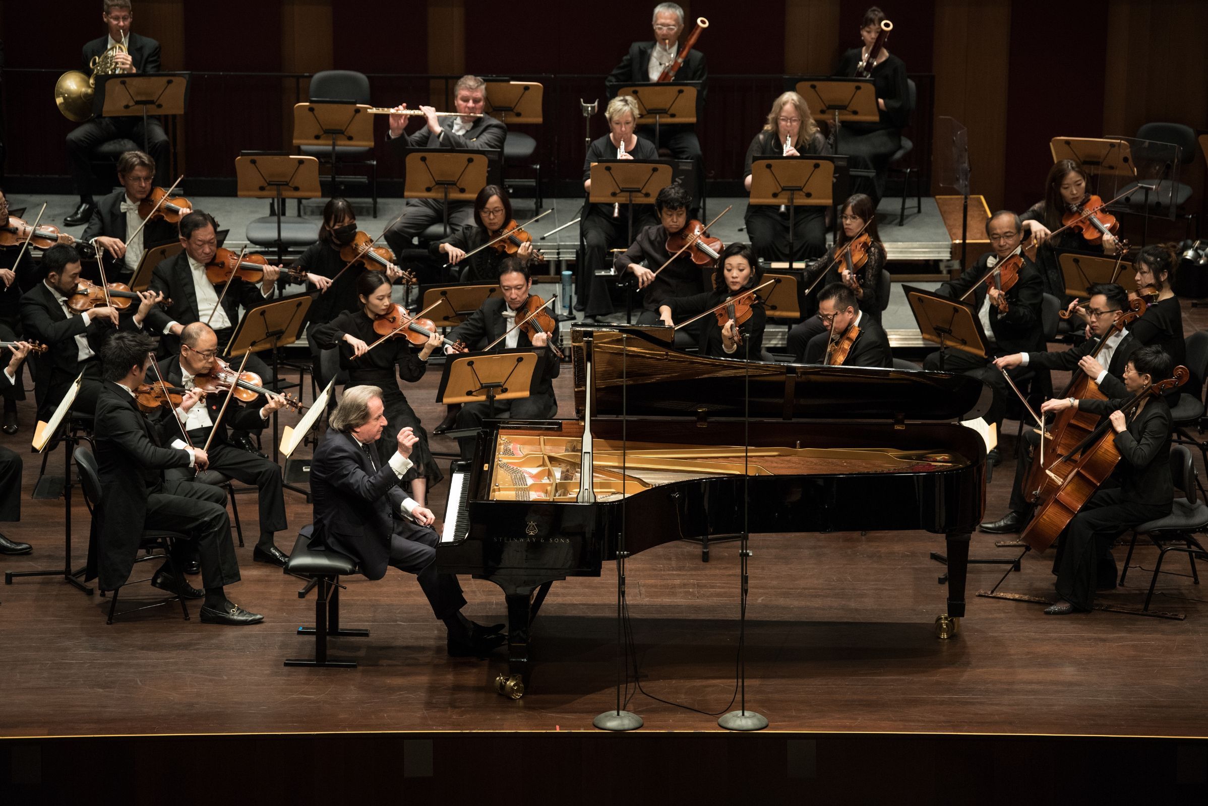 Rudolf Buchbinder and the Singapore Symphony Orchestra © Jack Yam | Singapore Symphony Orchestra