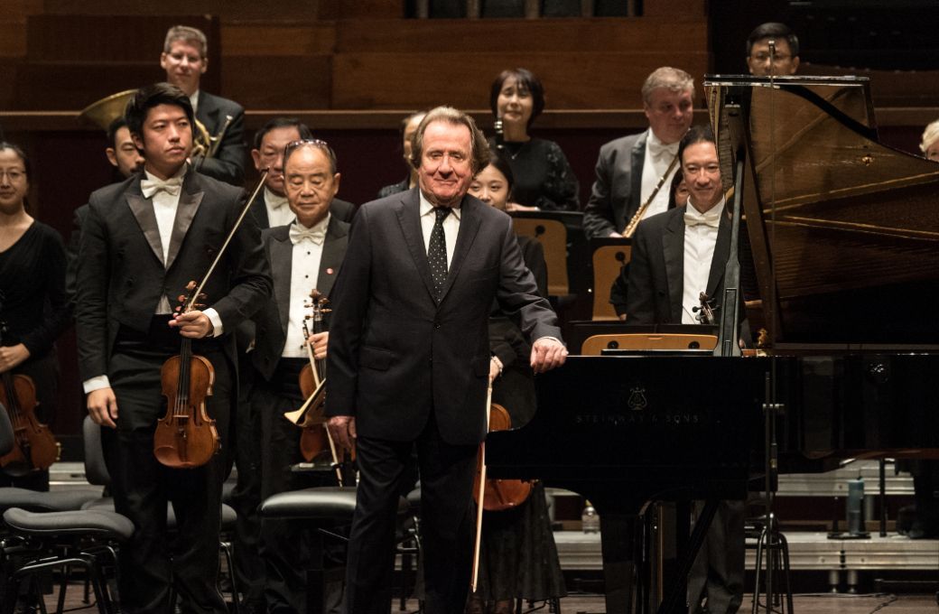Rudolf Buchbinder and the Singapore Symphony Orchestra © Jack Yam | Singapore Symphony Orchestra