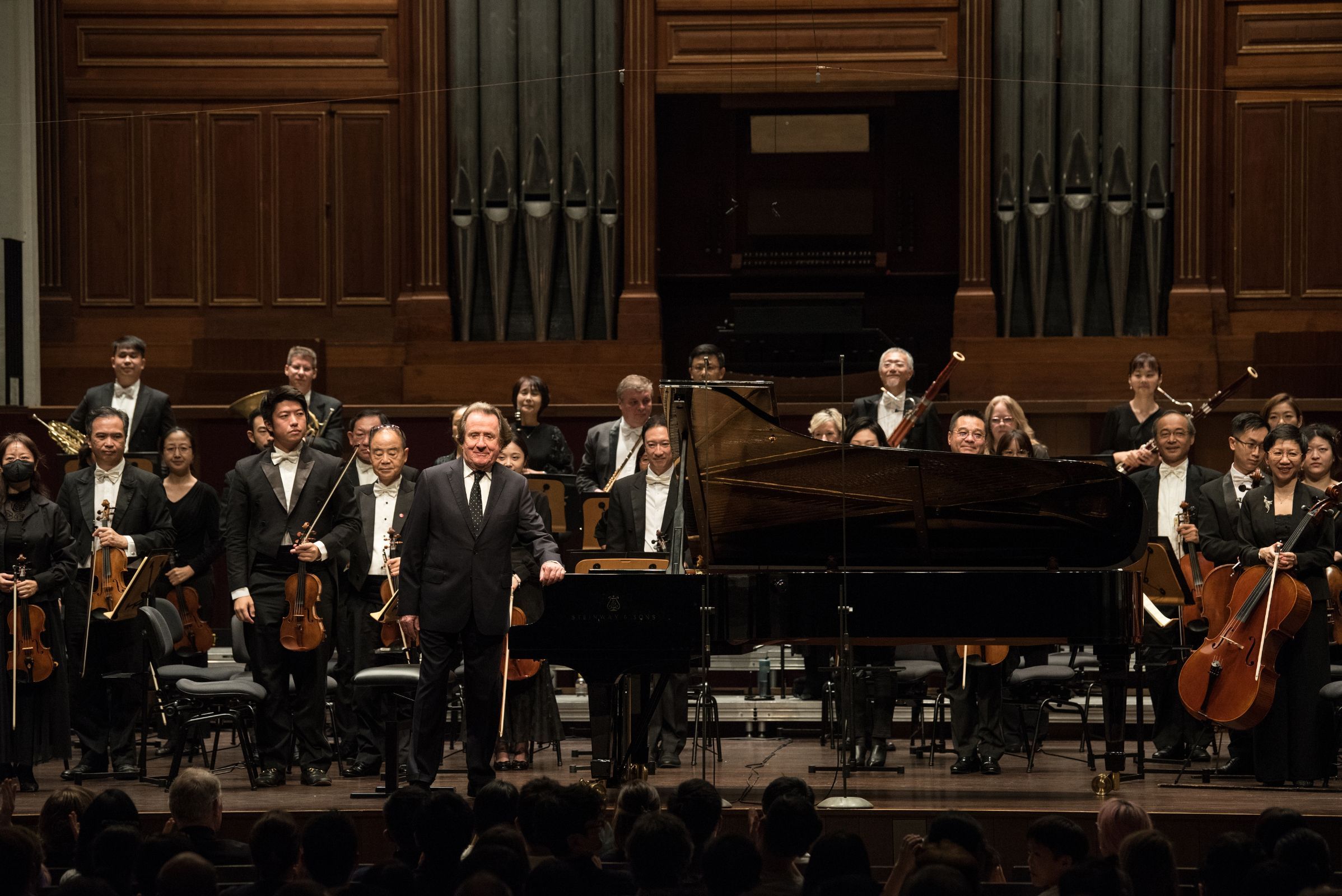 Rudolf Buchbinder and the Singapore Symphony Orchestra © Jack Yam | Singapore Symphony Orchestra