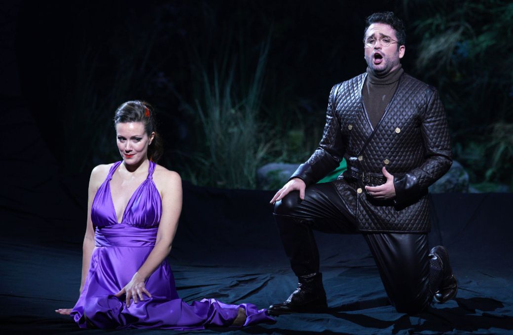Xabier Anduaga (Duque de Mantua) y Coro Titular del Teatro Real &copy; Javier del Real | Teatro Real