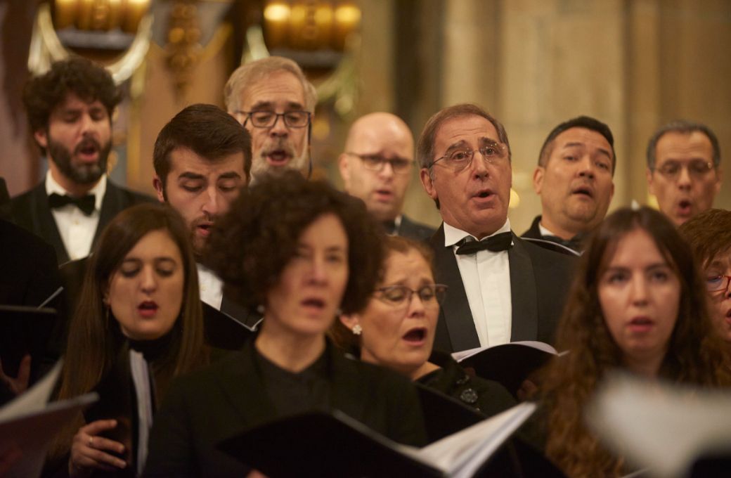 Integrantes del Coro de la Orquesta Sinfónica Galicia © Orquesta Sinfónica de Galicia