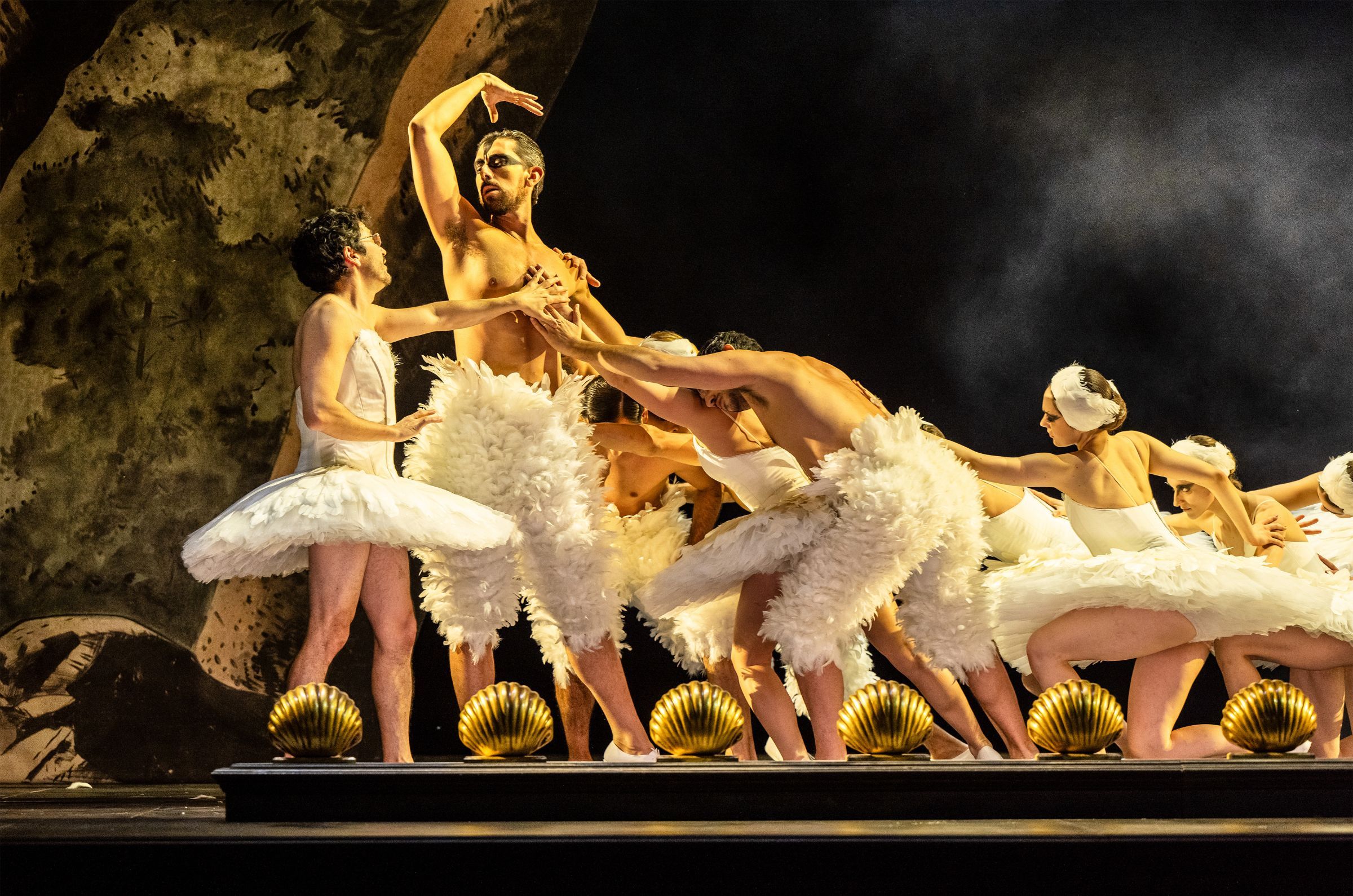 Mathias Vidal (Platée) und Evan Hughes (Jupiter) &copy; Toni Suter