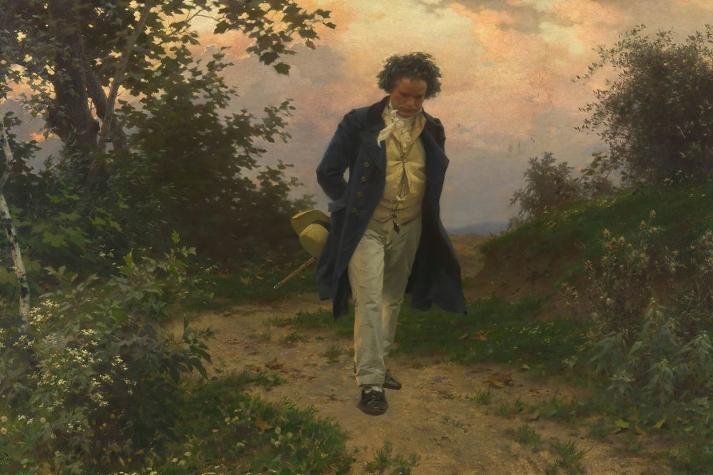 Ludwig van Beethoven by Julius Schmid (1901) © Wien Museum