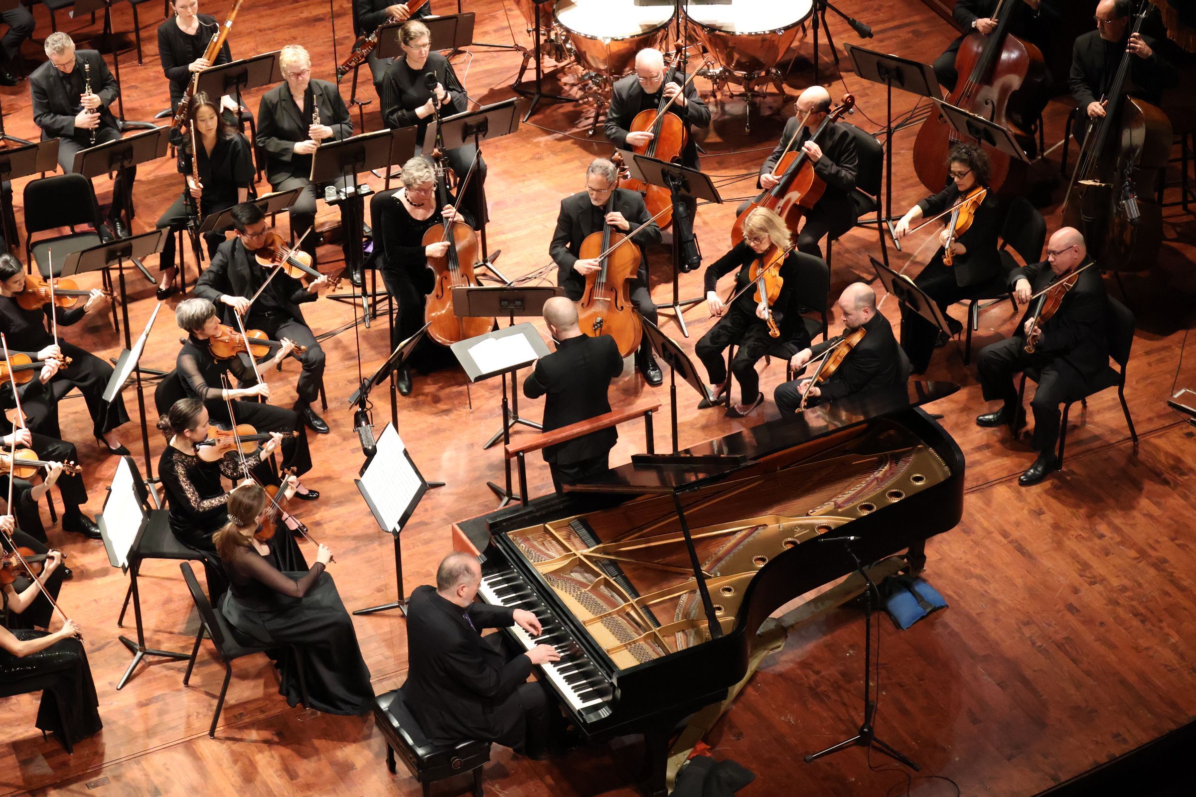 Garrick Ohlsson, David Danzmayr and ProMusica Chamber Orchestra &copy; ProMusica Chamber Orchestra