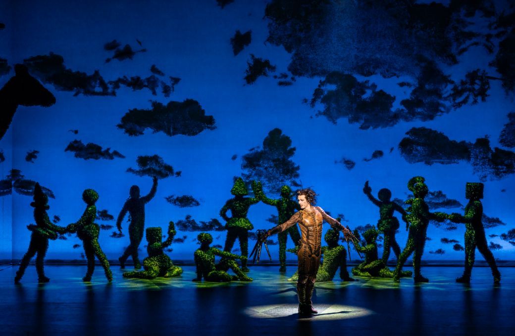 Liam Mower as Edward in Matthew Bourne's <i>Edward Scissorhands</i> &copy; Johan Persson