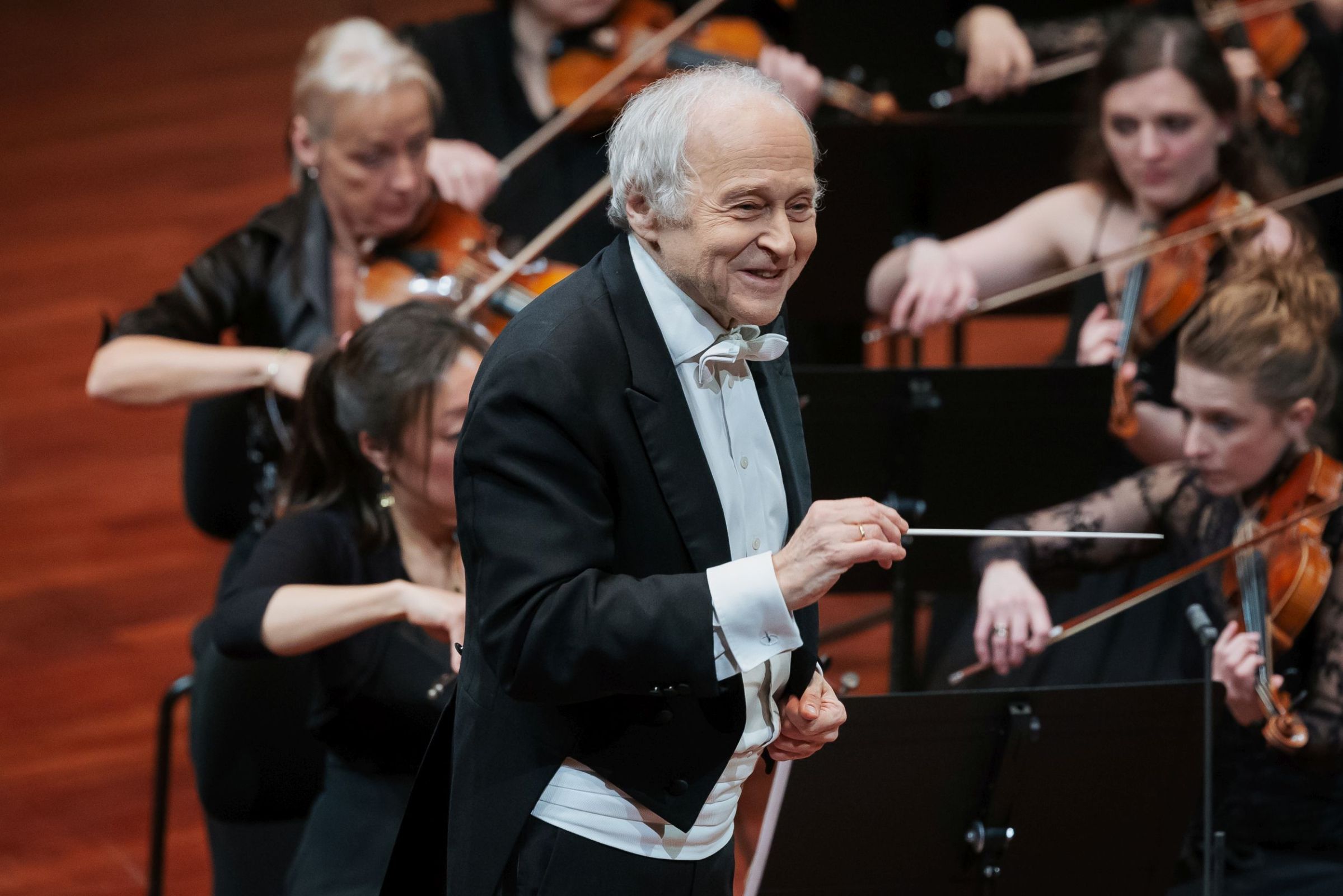 Ádám Fischer conducts the Austro-Hungarian Haydn Orchestra &copy; Attila Nagy, Müpa Budapest