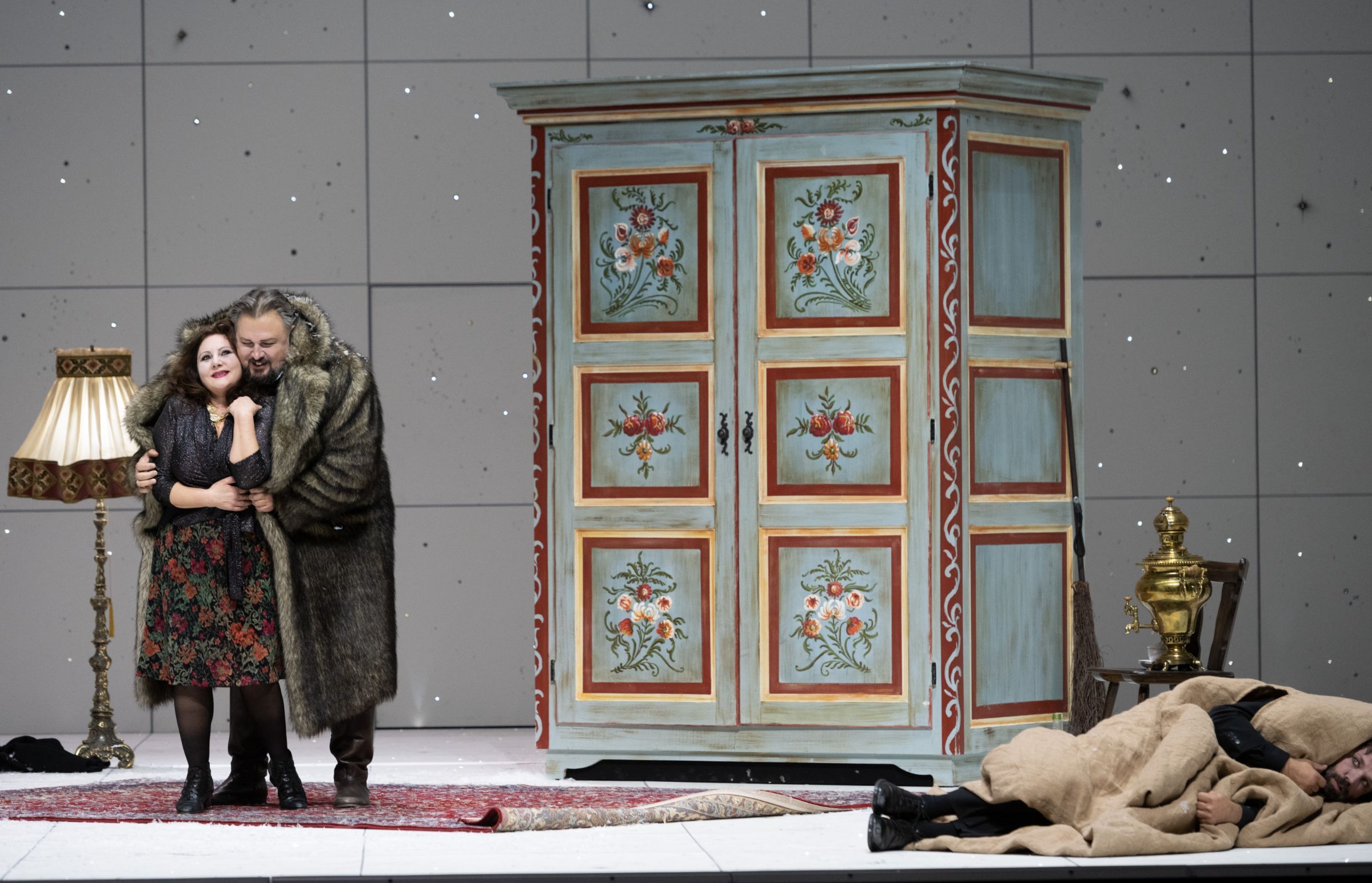 Enkelejda Shkoza (Solocha) und Alexey Tikhomirov (Tschub) &copy; Monika Rittershaus