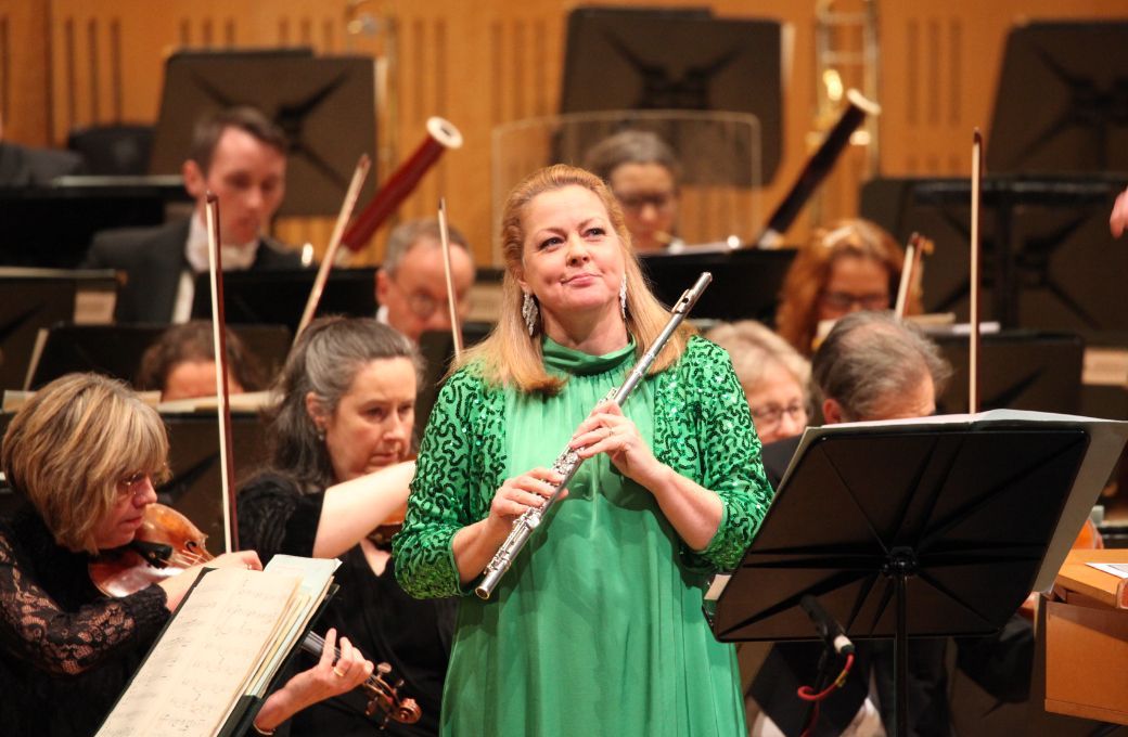 Catriona Ryan and the National Symphony Orchestra © Aisling McCarthy
