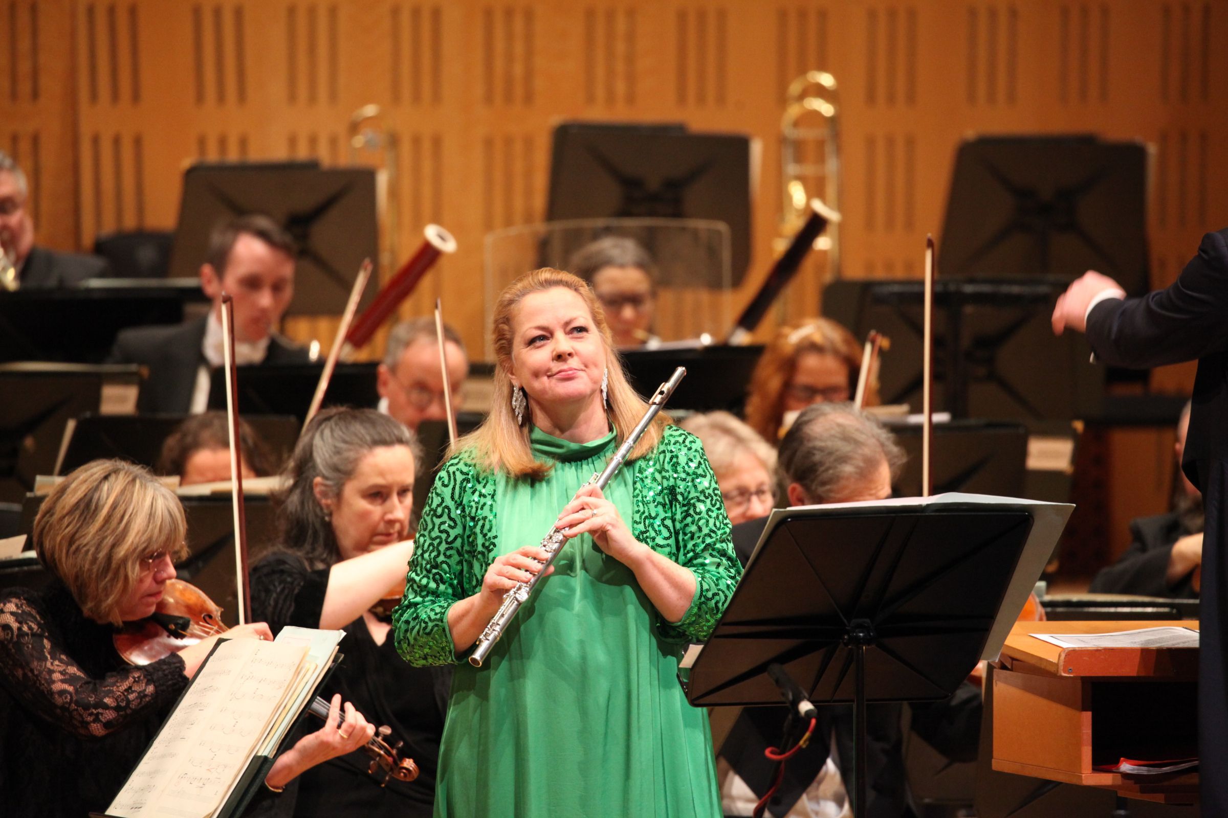 Catriona Ryan and the National Symphony Orchestra © Aisling McCarthy