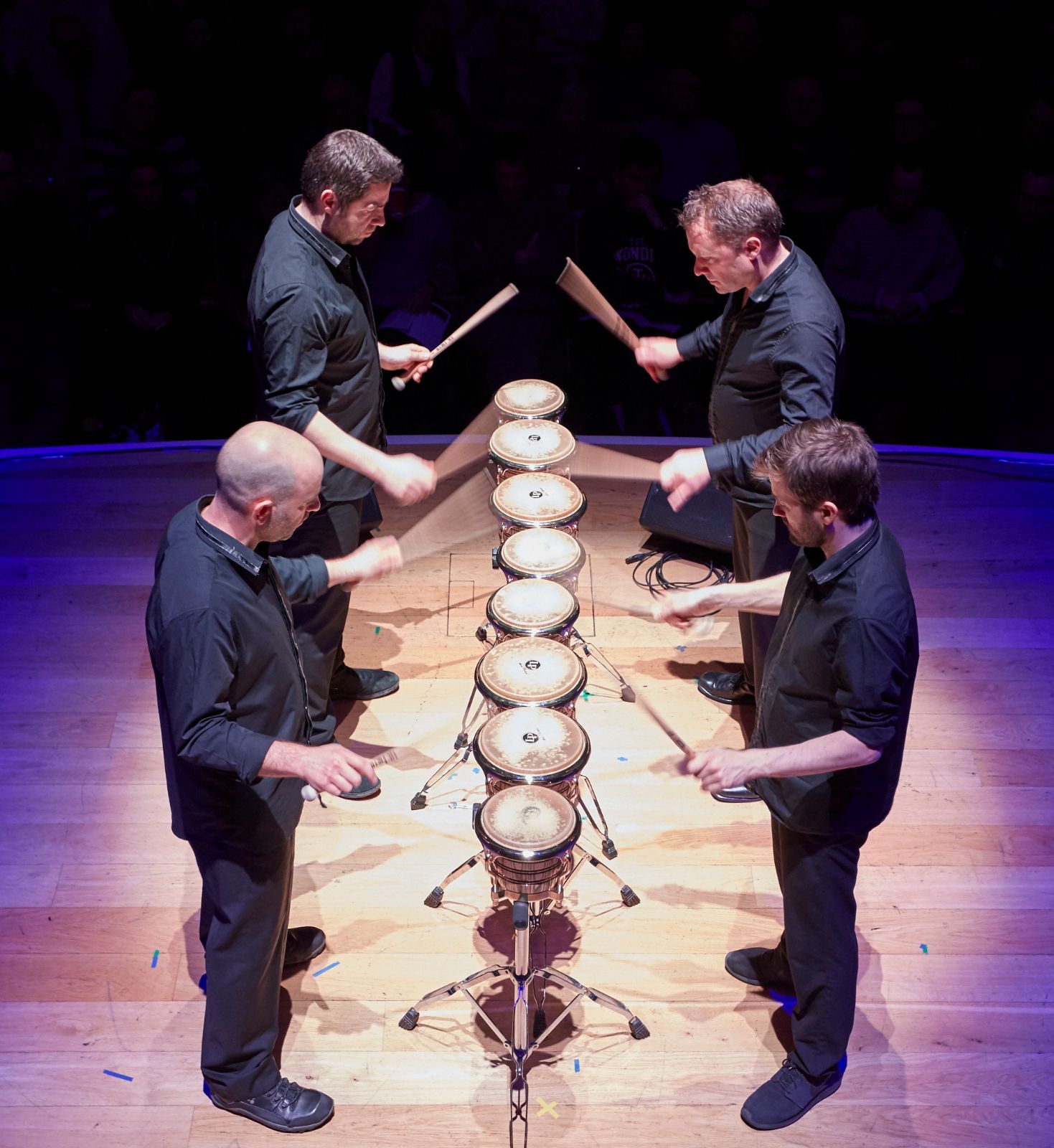 Colin Currie Group performs Steve Reich’s <i>Drumming</i> © Colin Currie Group