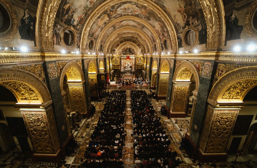 <i>St John's Passion</i> in St John's Co-Cathedral © Owen Michael Grech