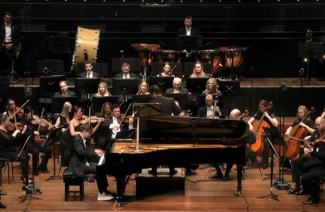 Pavel Kolesnikov, Alpesh Chauhan and the Bournemouth Symphony Orchestra &copy; Bournemouth Symphony Orchestra