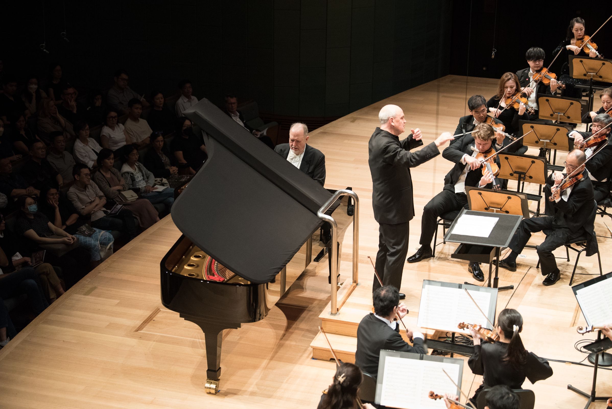 Garrick Ohlsson, Hans Graf and the Singapore Symphony Orchestra &copy; Jack Yam | Singapore Symphony Orchestra