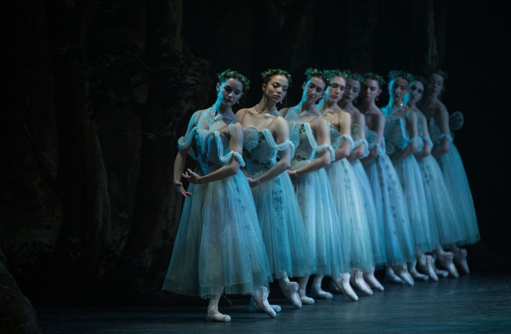 English National Ballet in Act 2 of Mary Skeaping's <i>Giselle</i> &copy; Laurent Liotardo