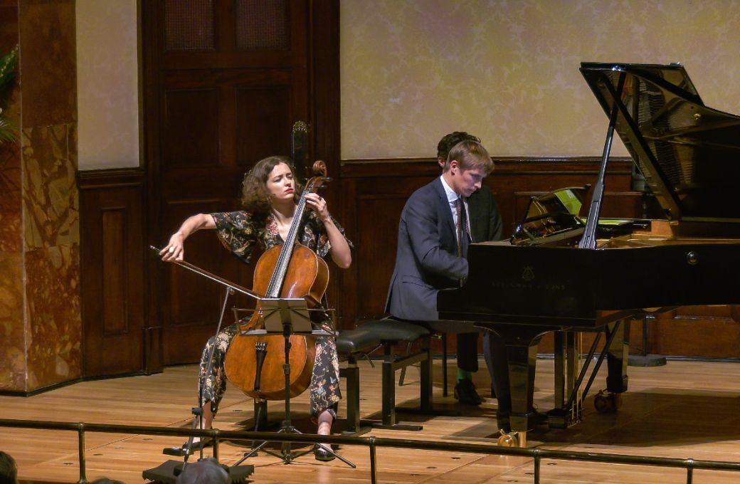 Anastasia Kobekina and C&eacute;dric Tiberghien &copy; The Wigmore Hall Trust, 2024