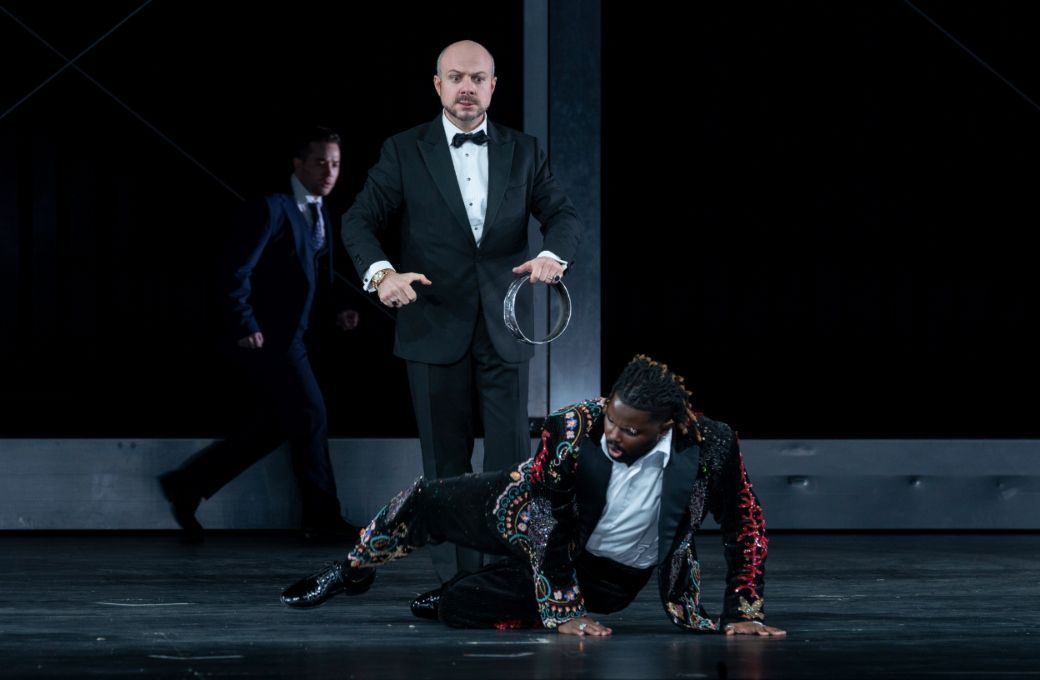 Gianluca Buratto (Claudio) and John Holiday (Nerone) &copy; Ben van Duin | Dutch National Opera