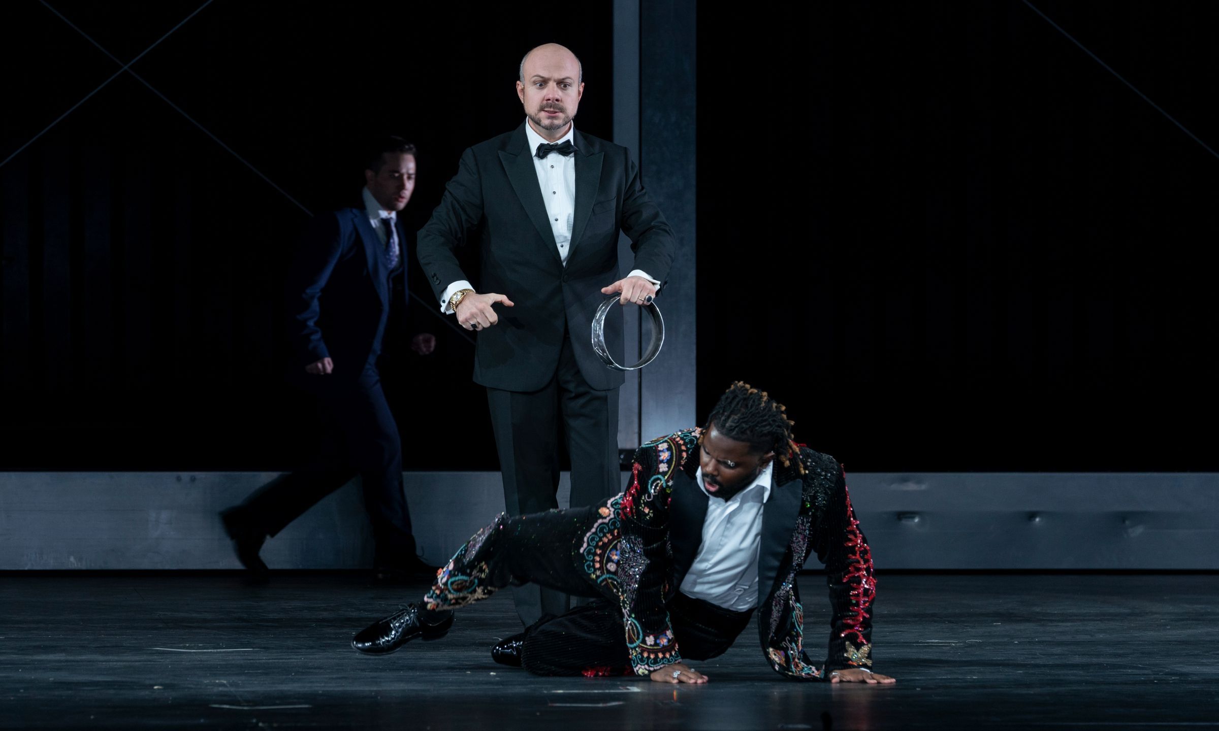 Gianluca Buratto (Claudio) and John Holiday (Nerone) &copy; Ben van Duin | Dutch National Opera