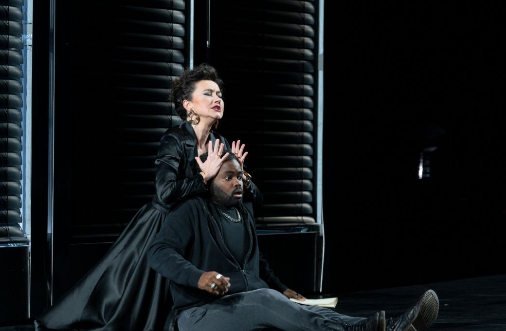 St&eacute;phanie d'Oustrac (Agrippina) and John Holiday (Nerone) &copy; Ben van Duin | Dutch National Opera
