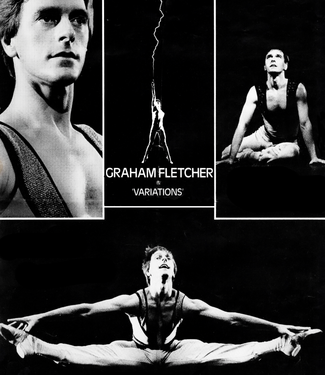 Graham Fletcher in Variations from <i>Song and Dance</i> © Michael Le Poer Trench from Graham Fletcher's own collection