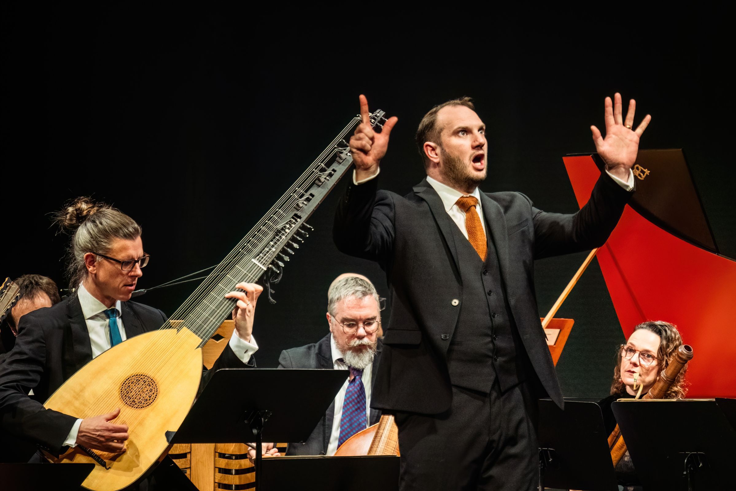 Marcus Farnsworth and Vox Luminis &copy; Elisa Von Brockdorff