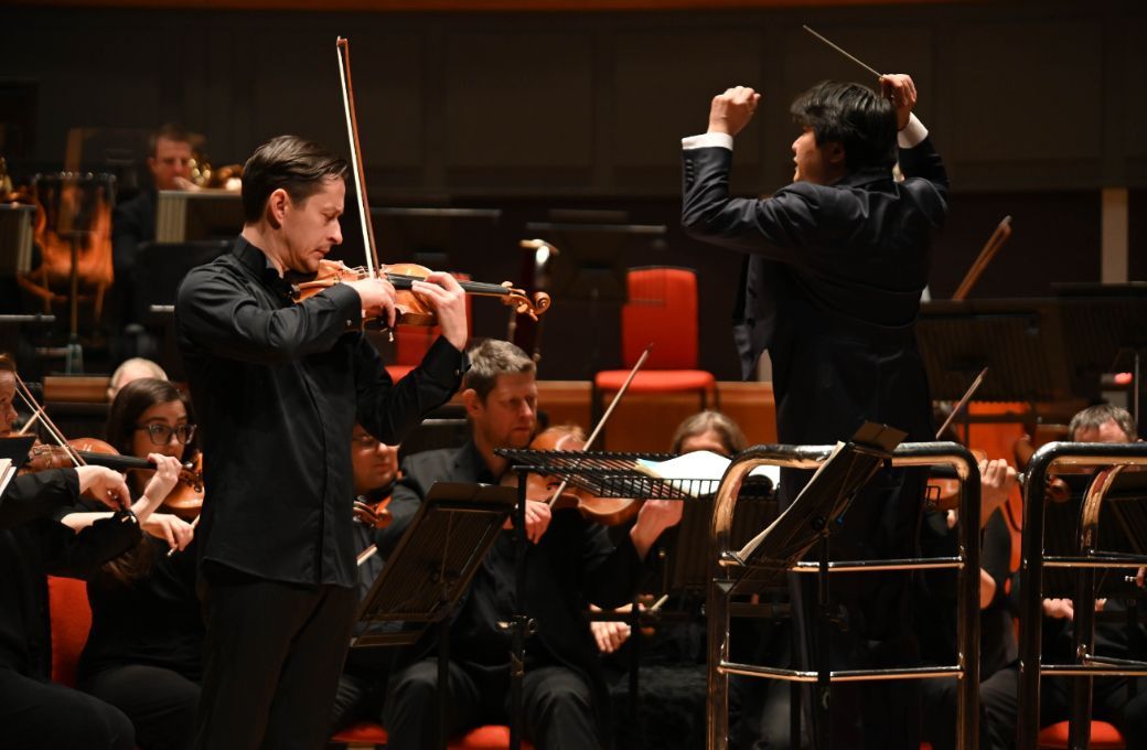 Eugene Tzikindelean, Kazuki Yamada and the CBSO &copy; Beki Smith