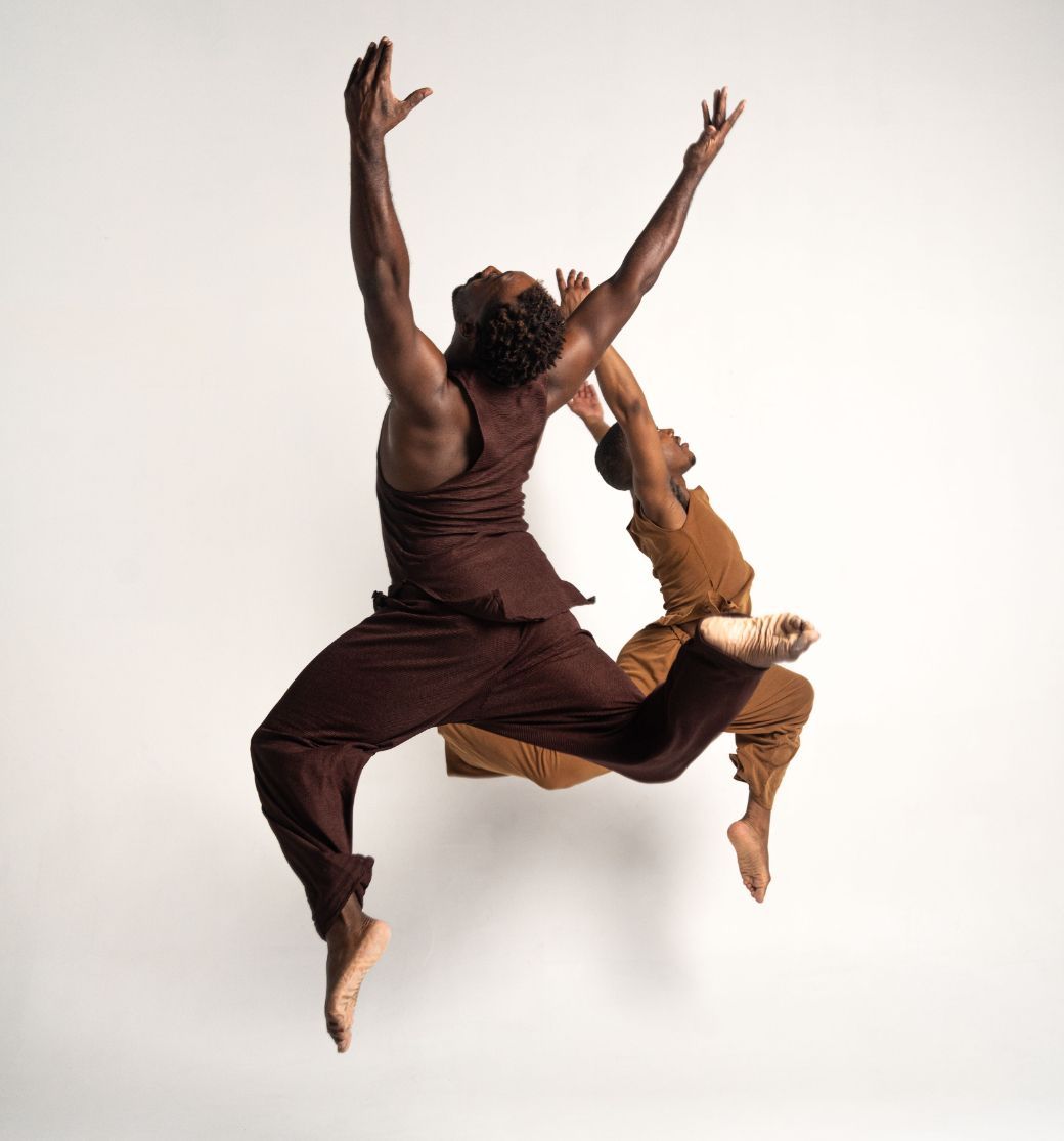 Demetrius Burns and Isaiah K. Harvey in <i>Walking Out the Dark</i> &copy; Quinn B. Wharton