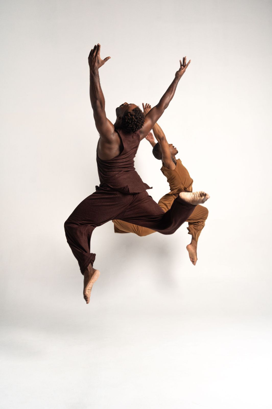 Demetrius Burns and Isaiah K. Harvey in <i>Walking Out the Dark</i> &copy; Quinn B. Wharton