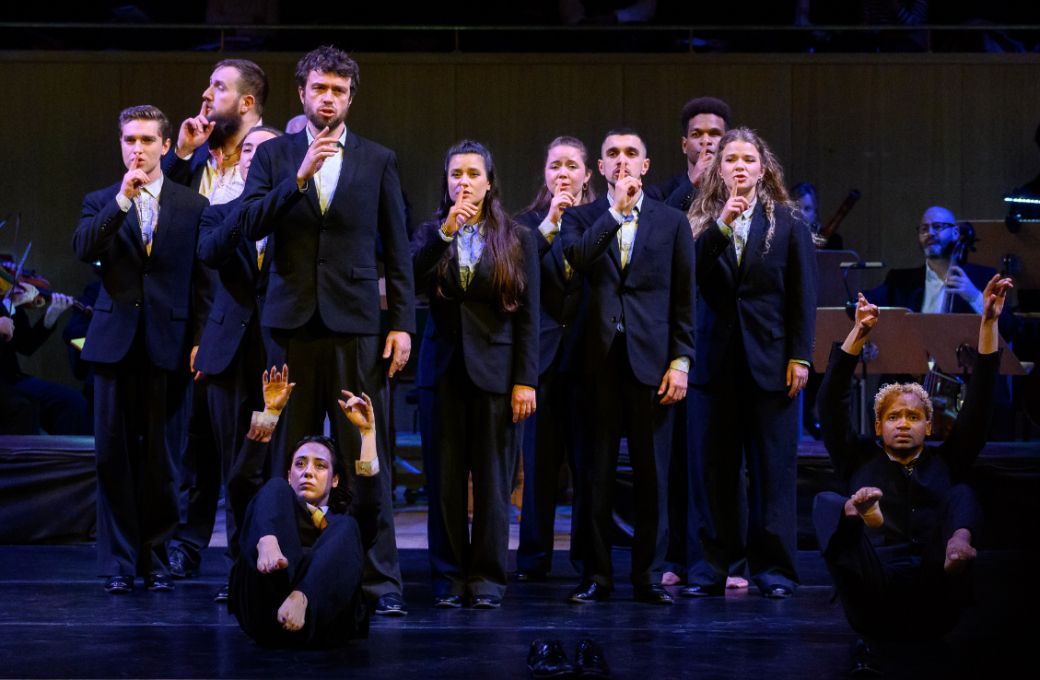 Los solistas de <i>The Fairy Queen</i> en el Auditorio Nacional con Les Arts Florissants &copy; Rafa Mart&iacute;n | CNDM (Centro Nacional de Difusi&oacute;n Musical)