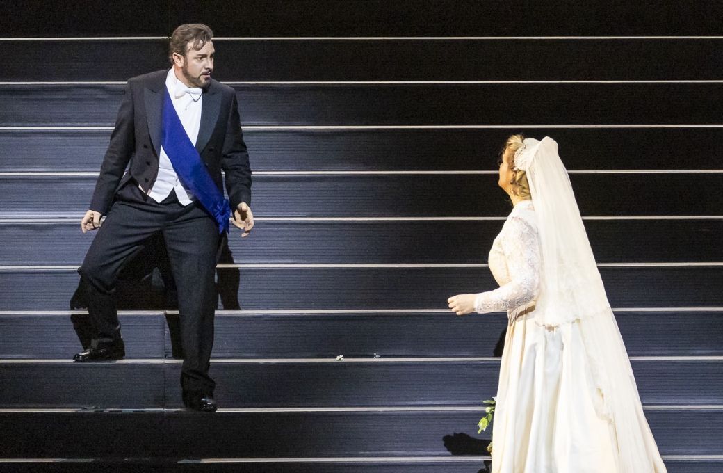John Osborn (Arrigo) und Rachel Willis-Sørensen (Herzogin Elena) © Stephan Brückler