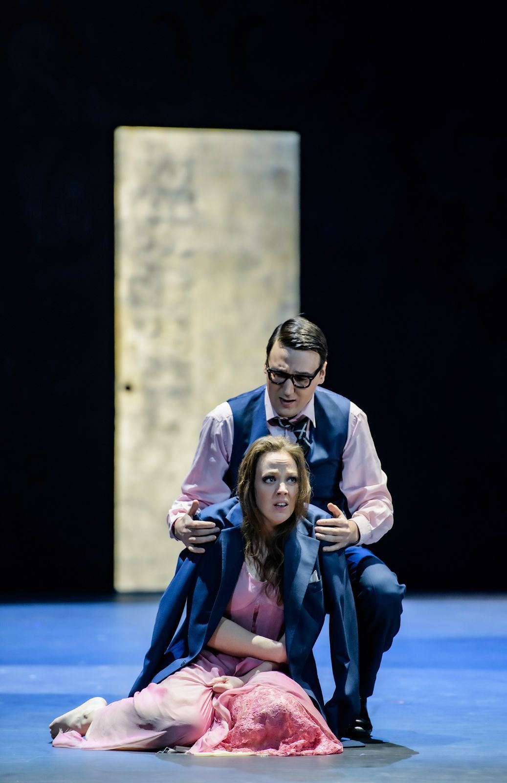 Julia Grüter (Donna Anna) und Sergei Nikolaev (Don Ottavio) © Bettina Stöß