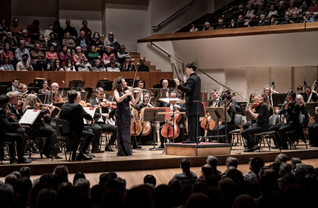 Liza Ferschtman, The Hallé y Kahchun Wong en el Palau de la Música de Valencia © Live Music Valencia
