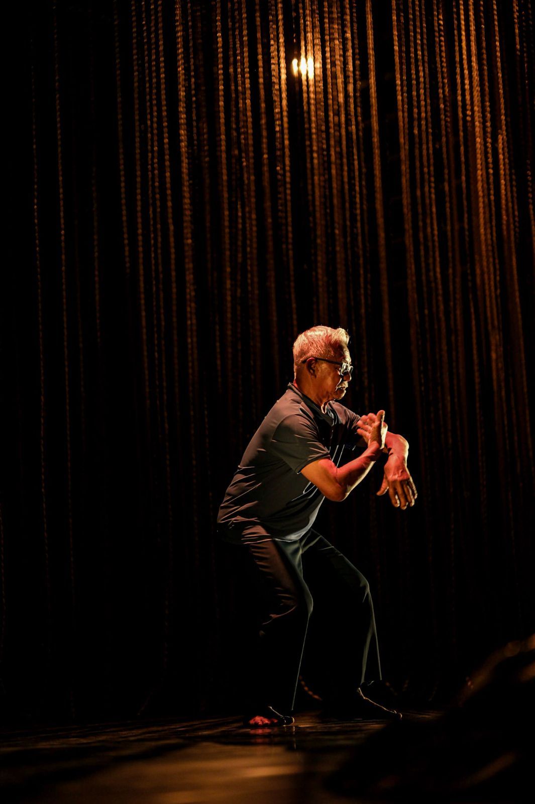 Ahmat Bin Fadal – Sidal in <i>Mutiara</i> for Marrugeku &copy; Michael Jalaru Torres