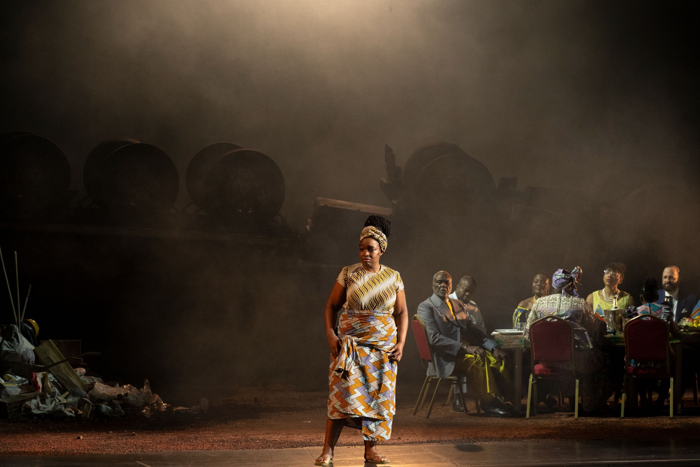 Axelle Fanyo (Mother of the dead child) &copy; Grand Théâtre de Genève | Carole Parodi